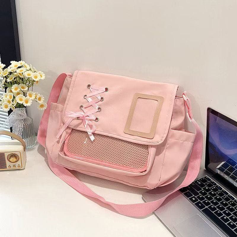 Original Pain Transparent Badge Single-shoulder Crossbody Bag